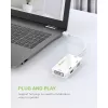 Techly Αντάπτορας 3 σε 1 Mini DisplayPort (Thunderbolt) σε HDMI / DVI / VGA IADAP MDP-COMBOF12