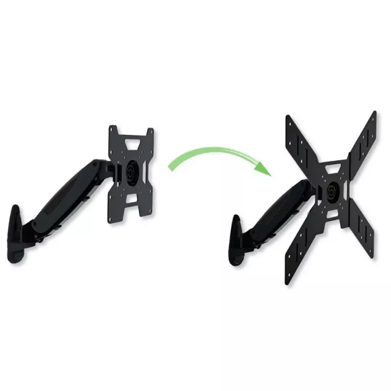 Techly Καθολικός προσαρμογέας για VESA 200x200 έως 400x400 Μαύρο ICA-LCD G11A