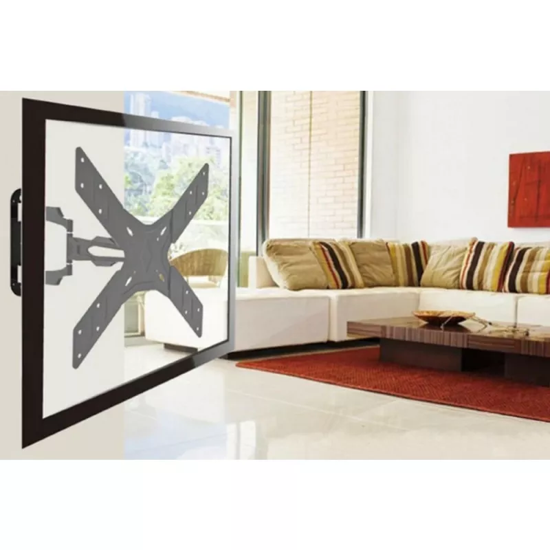 Techly Καθολικός προσαρμογέας για VESA 200x200 έως 400x400 Μαύρο ICA-LCD G11A