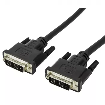Techly Καλώδιο οθόνης DVI ψηφιακό M/M Single Link 1,8 m (DVI-D) ICOC DVI-8000