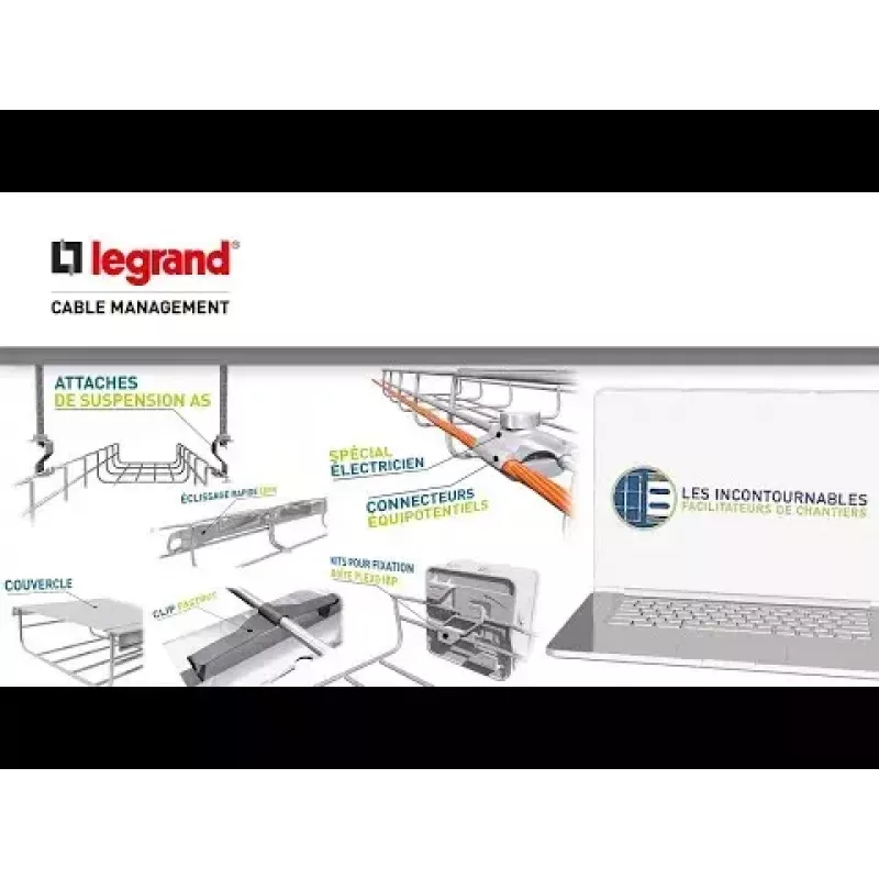 Αξεσουάρ καναλιών καλωδίων Legrand 350426 1 τεμ.