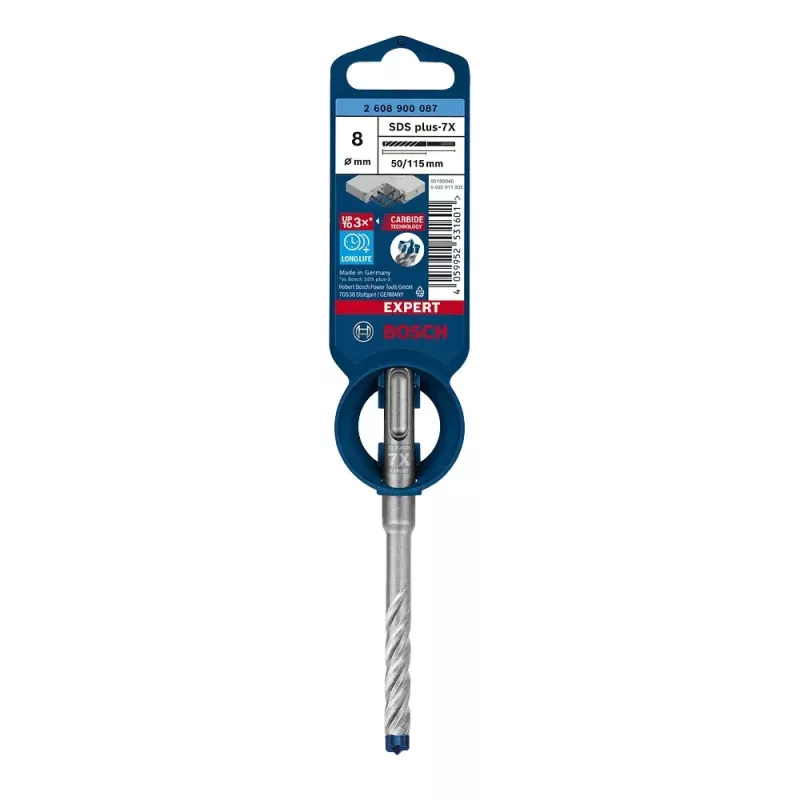 Τρυπάνι Bosch SDS plus-7X 8 mm 115 mm