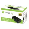 Techly μίνι μετατροπέας VGA και ήχου σε HDMI IDATA VGA-HDMINI
