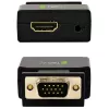 Techly μίνι μετατροπέας VGA και ήχου σε HDMI IDATA VGA-HDMINI