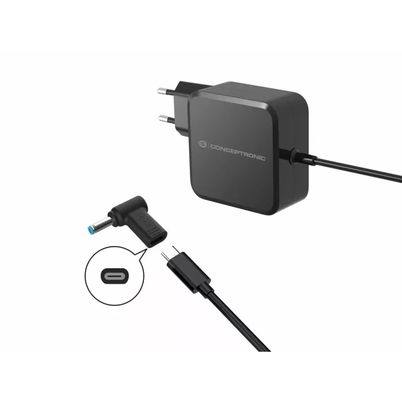 Conceptronic ABBY15PC02 Προσαρμογέας DC σε USB-C, Dell 4,5x3,0mm, 18-20V