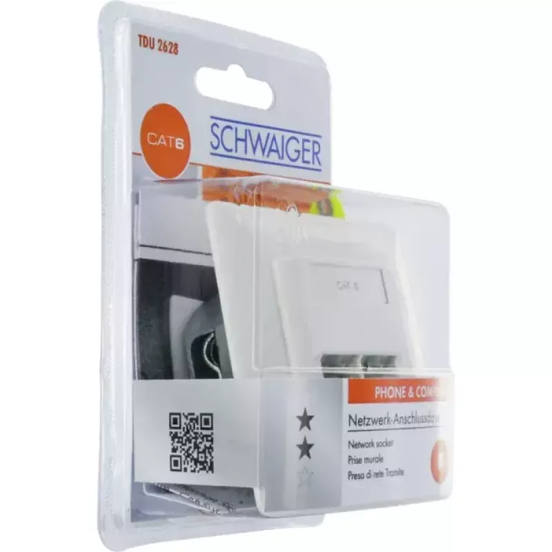 Πρίζα δικτύου RJ-45 Schwaiger TDU2628532