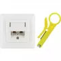 Πρίζα δικτύου RJ-45 Schwaiger TDU2628532