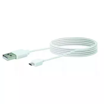 Καλώδιο USB Schwaiger LK200M532 2m USB A σε Micro-USB A Λευκό