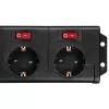 Hama 00137259 Πολύπριζο 1,4 m 6 υποδοχές AC Εσωτερικού χώρου Μαύρο