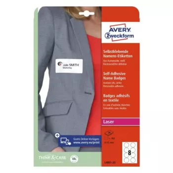 Αυτοκόλλητη ετικέτα στρογγυλή Avery L4881-20