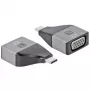 Techly IADAP USBC-VGAC Προσαρμογέας γραφικών USB 1920 x 1200 Pixel Μαύρο, Ασημί