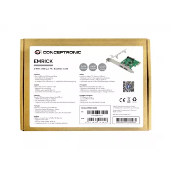 Conceptronic EMRICK Κάρτα PCIe USB 3.0 2 θυρών