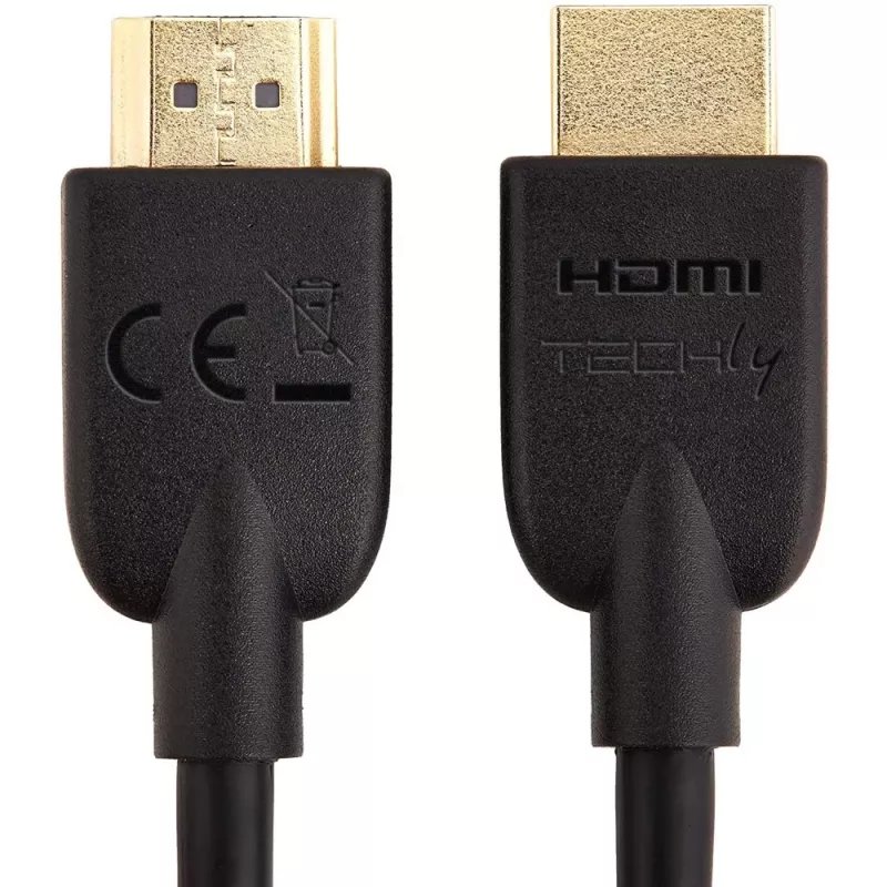 Techly ICOC HDMI2-4-010T Καλώδιο HDMI 1 m HDMI Type A (Standard) Μαύρο