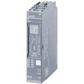 Siemens 6ES7131-6BF00-0CA0 Τροφοδοτικό για εσωτερικό χώρο πολύχρωμο