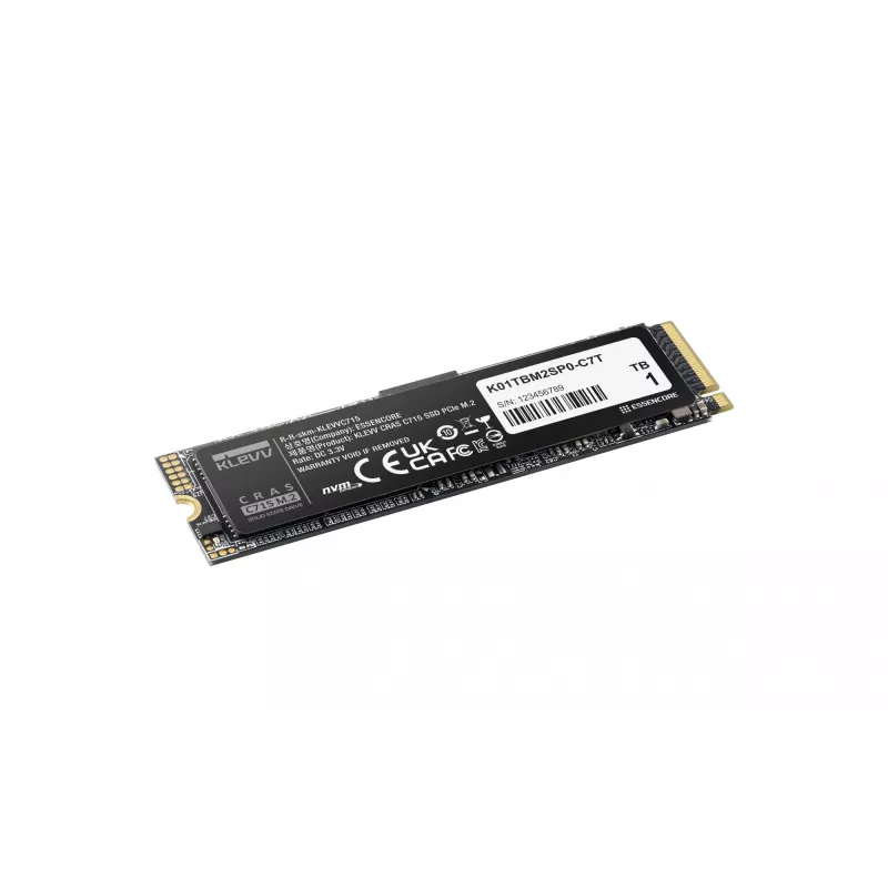 Μονάδα SSD KLEVV 1 TB M.2 2280 PCIe Gen3 NVMe K01TBM2SP0-C7T