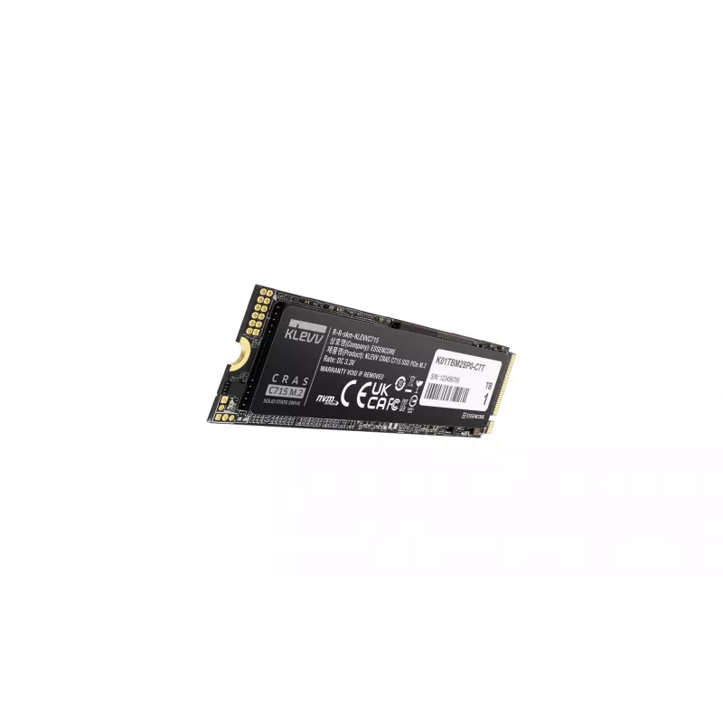 Μονάδα SSD KLEVV 1 TB M.2 2280 PCIe Gen3 NVMe K01TBM2SP0-C7T