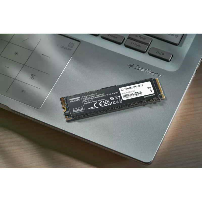 Μονάδα SSD KLEVV 1 TB M.2 2280 PCIe Gen3 NVMe K01TBM2SP0-C7T