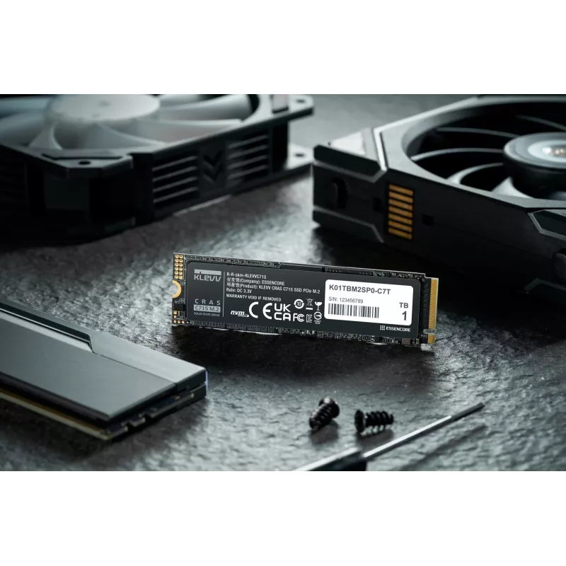 Μονάδα SSD KLEVV 1 TB M.2 2280 PCIe Gen3 NVMe K01TBM2SP0-C7T
