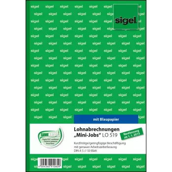 Επαγγελματικό έντυπο Sigel LO519