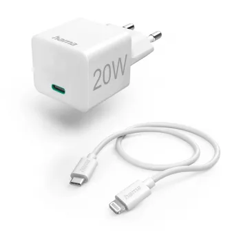 Hama 00201620 φορητός φορτιστής smartphone, tablet λευκό AC ταχεία φόρτιση εσωτερικού χώρου