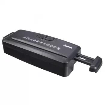 Καταστροφέας εγγράφων Hama Mini S6 κοπή σε λωρίδες 72 dB 21,7 cm μαύρο