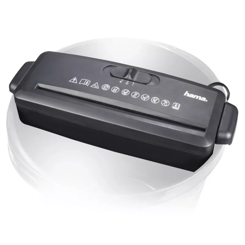 Καταστροφέας εγγράφων Hama Mini S6 κοπή σε λωρίδες 72 dB 21,7 cm μαύρο