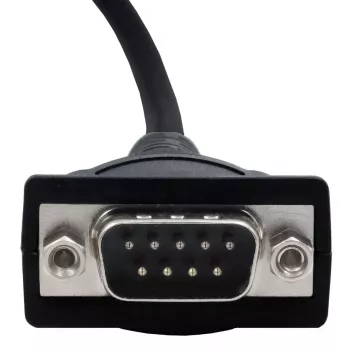 EXSYS EX-23001 σειριακό καλώδιο μαύρο 0,5 m USB Type-A USB Type-C DB-9