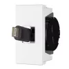 Πρίζα USB C Kindermann 7464000620 μαύρο λευκό