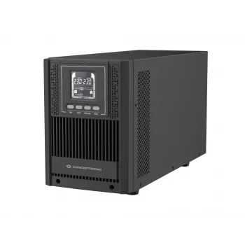 Conceptronic ZEUS52E2K 2000VA 1800W Online Tower USV, IEC, διπλής μετατροπής (Online), 2 kVA, 1800 W, ημιτονοειδές, 220 V, 240 V