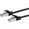 Καλώδιο δικτύου Schwaiger CKB6025 053 RJ-45 Cat6 2,5 m Μαύρο