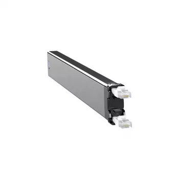PATCHBOX C36STPXC6XXX1W Οργανωτής καλωδίων rack κανάλι καλωδίων μαύρο, ασημί, λευκό 1 τεμ.