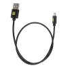 Techly ICOC MUSB20-CMAM05T Καλώδιο USB USB 2.0 0,5 m USB A USB C Μαύρο