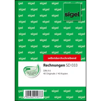 Έντυπο επιχείρησης Sigel SD033