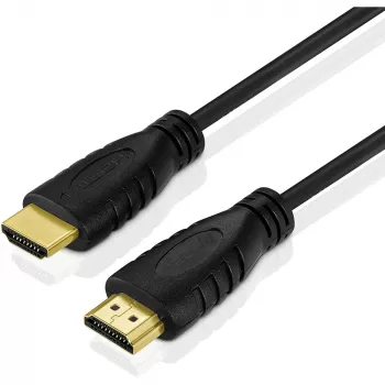 Καλώδιο HDMI 2.0 Techly A/A M/M 0,5m μαύρο ICOC HDMI2-4-005, 0,5 m, HDMI Type-A (Standard), HDMI Type-A (Standard), 4096 x 2160 Pixel, 3D, μαύρο