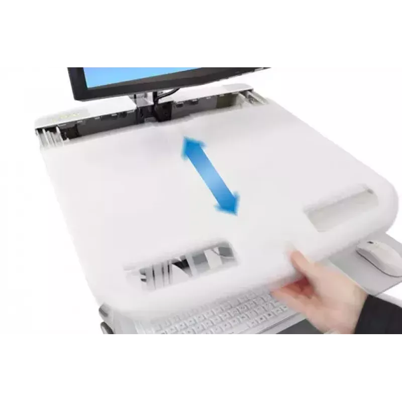 Βάση πολυμέσων Ergotron StyleView Αλουμίνιο Γκρι Λευκό