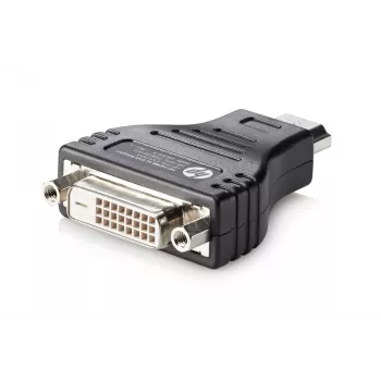 HP Προσαρμογέας HDMI σε DVI, DVI-D, HDMI, Μαύρο