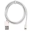 Techly ICOC APP-8WH1 Καλώδιο Lightning 1 m Λευκό