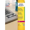 Ετικέτες Βαρέως Τύπου Avery L6009-20 Ασημί στρογγυλεμένο ορθογώνιο