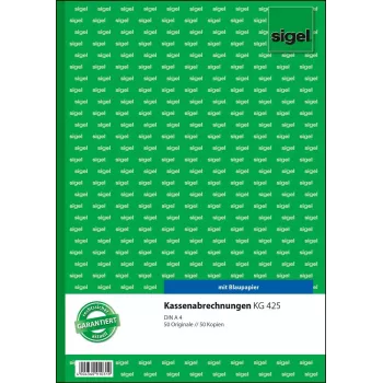 Χαρτί λογαριασμών Sigel KG425