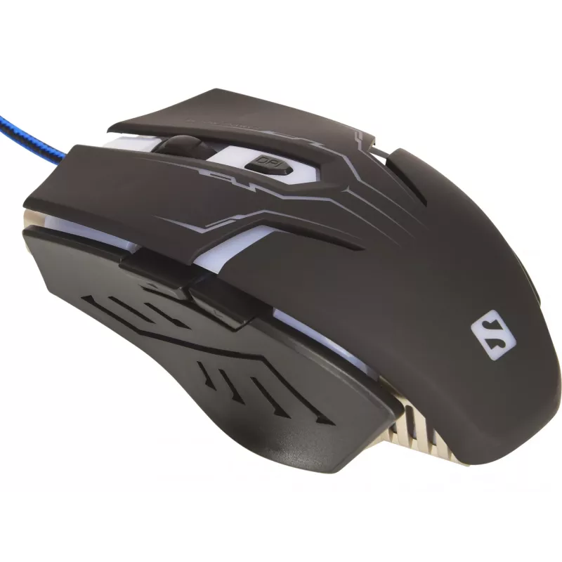 Sandberg Eliminator Ποντίκι, Δεξιόχειρας, USB Type-A, 2400 DPI, Μαύρο
