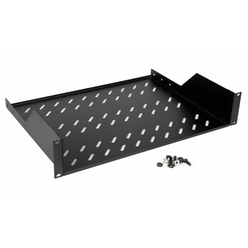 Ράφι rack Equip Σταθερό Ράφι 19' 2U 800MM Μαύρο