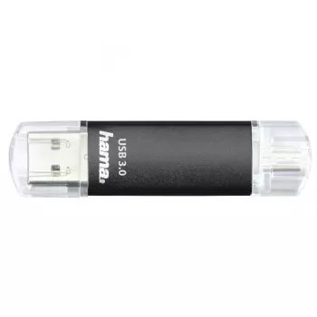 Hama Laeta Twin USB Stick 256 GB USB Type-A / Micro-USB 3.2 Gen 1 (3.1 Gen 1) Μαύρο