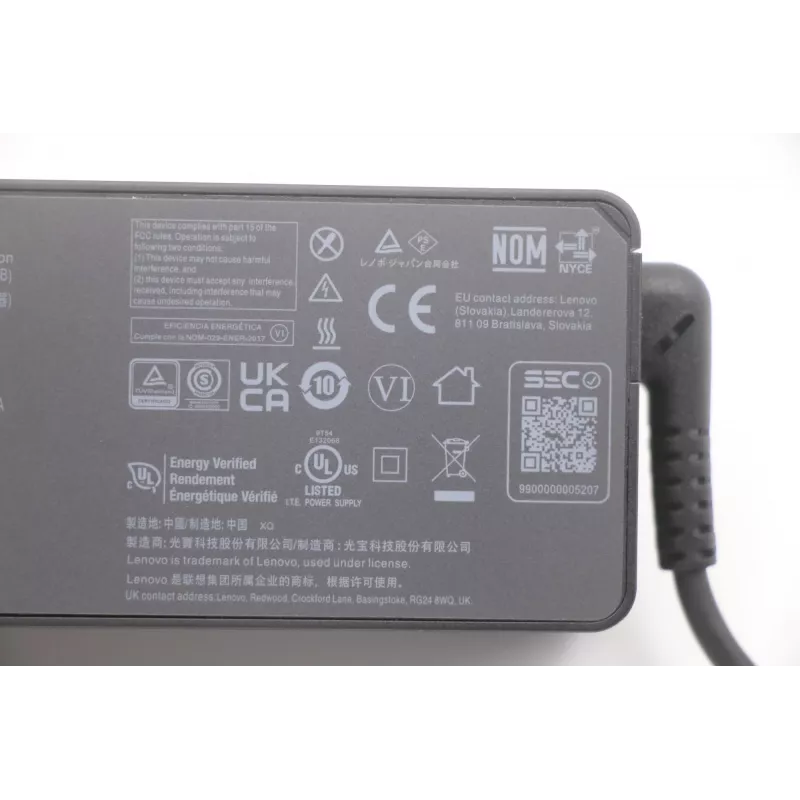 Lenovo 5A10W86253 τροφοδοτικό εσωτερικού χώρου 65 W μαύρο