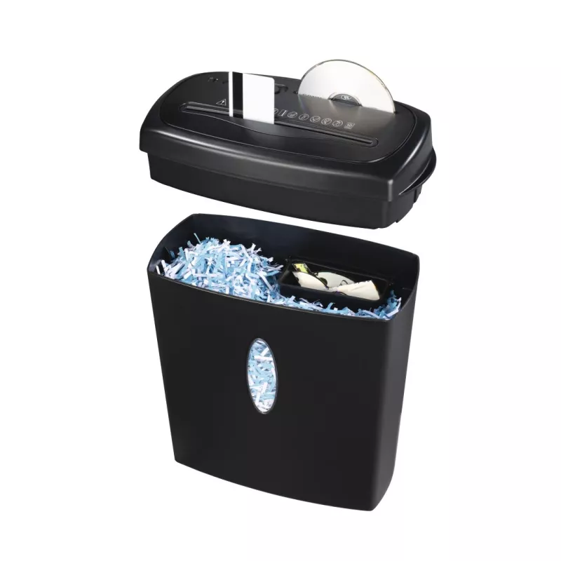 Hama Home X10CD Καταστροφέας εγγράφων Κοπή σταυρού 72 dB 22 cm Μαύρο