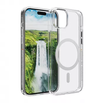dbramante1928 Iceland Ultra D3O MagSafe θήκη πλάτης για Apple iPhone 17e/16e/15/14/13, Διαφανές