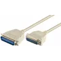 Microconnect PRIGL2 Παράλληλο καλώδιο λευκό 2 m