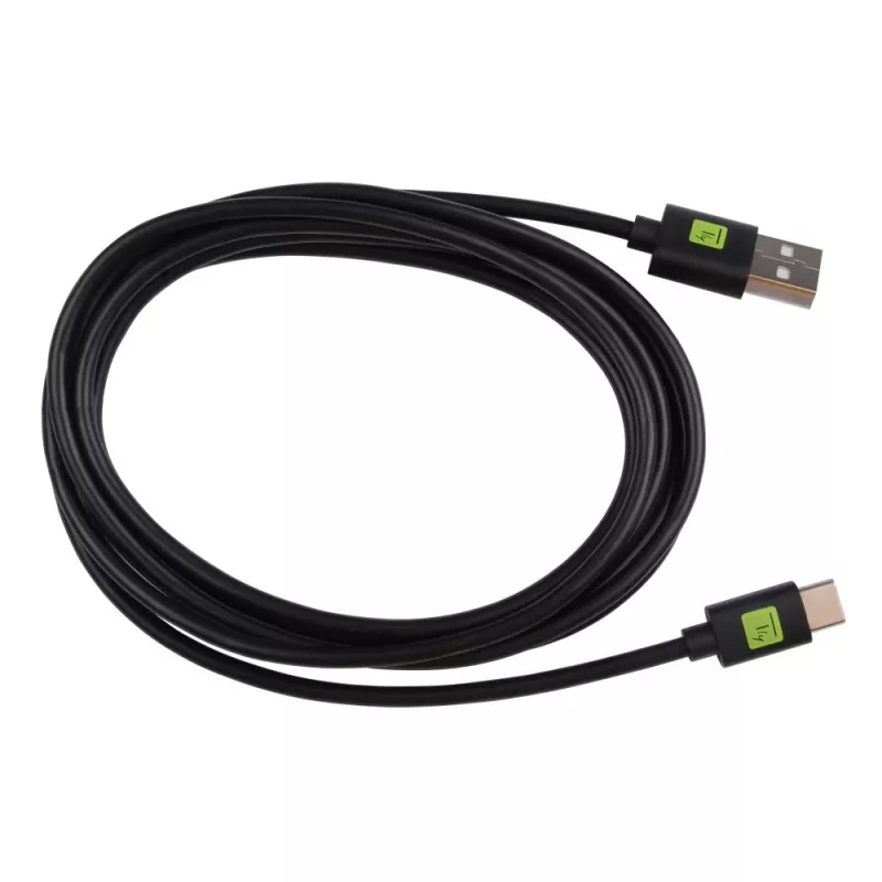 Techly ICOC MUSB20-CMAM20T Καλώδιο USB USB 2.0 2 m USB A USB C Μαύρο
