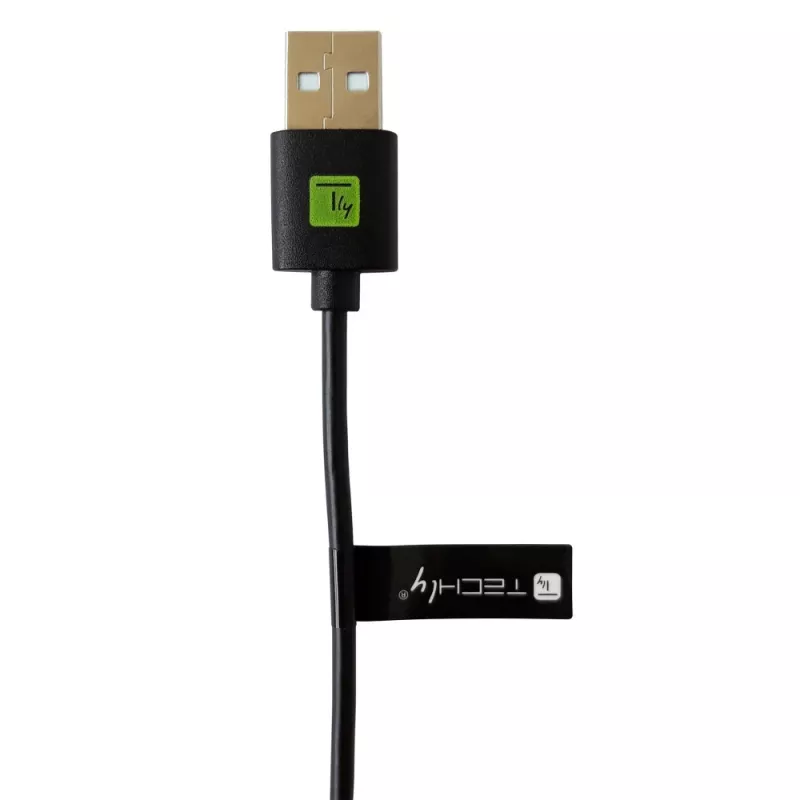 Techly ICOC MUSB20-CMAM20T Καλώδιο USB USB 2.0 2 m USB A USB C Μαύρο