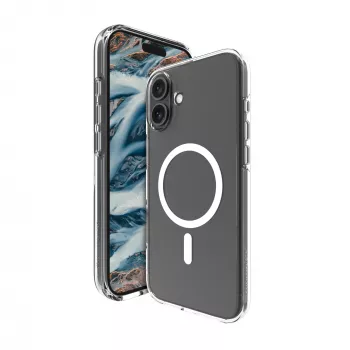 dbramante1928 Iceland Pro MagSafe - iPhone 16 - Clear, κάλυμμα, Apple, iPhone 16, 15,5 cm (6,1 ίντσες), διαφανές