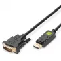 Techly καλώδιο οθόνης DisplayPort σε DVI 2 m ICOC DSP-C-020